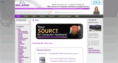 Desktop Screenshot of inlandassoc.com